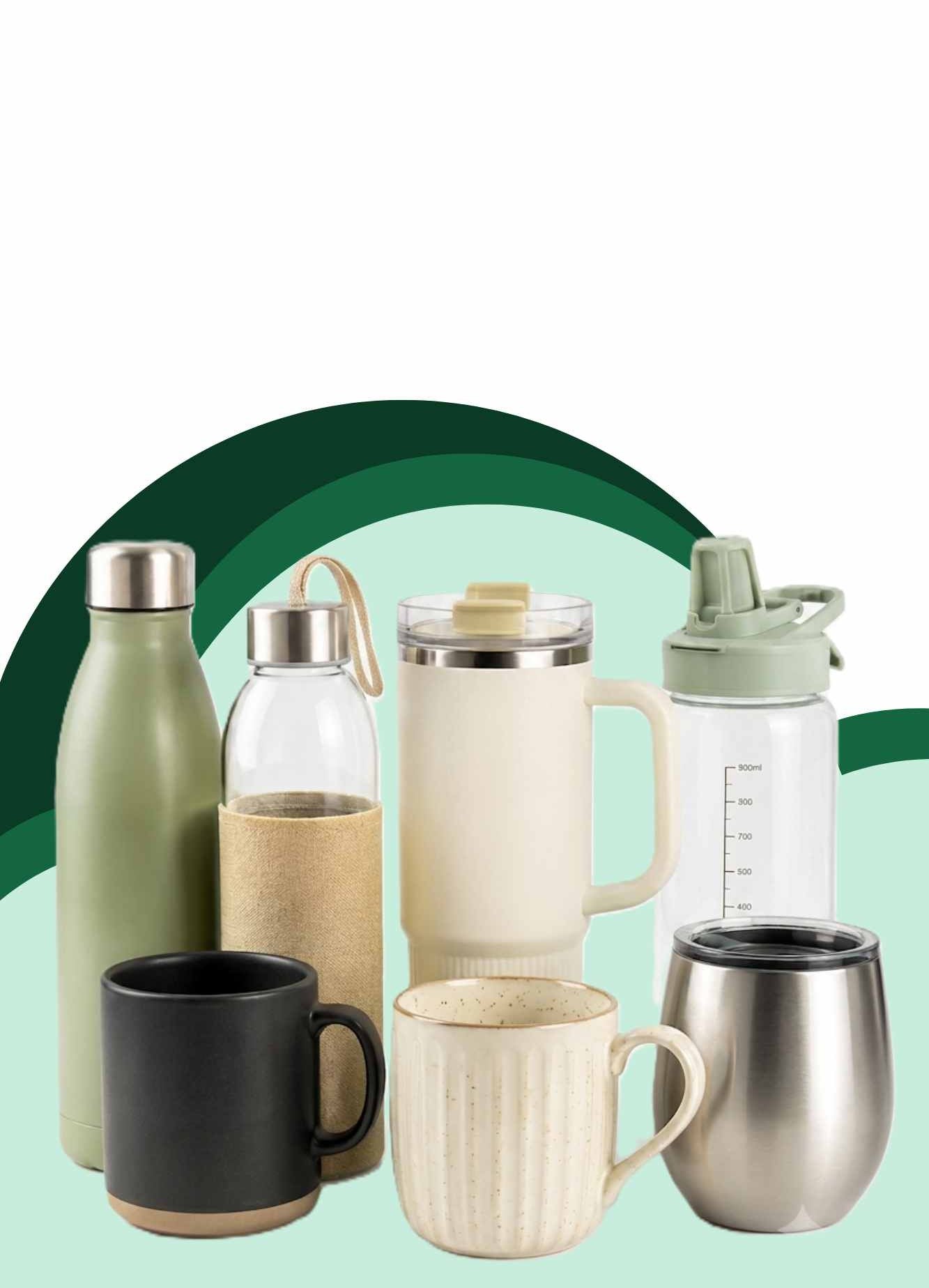 Bottles and Cups