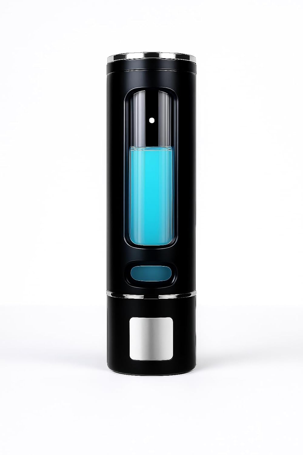 Wall Mounted Liquid Soap Dispenser for Bathroom & Kitchen | Refillable Hand Wash Shampoo Lotion Holder | Single Chamber Manual Pump Dispenser