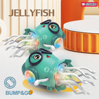 Storio Dancing Jellydancer Baby Toy | Crawling Infant Tummy Time Musical Toy | Magic Dancing Music Crawling Toy | Interactive Sensory Fidget Toy for Kids Boys & Girls 3–8 Years | Birthday Gift