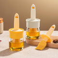 2-in-1 Oil Dispenser Bottle with Silicone Brush (Pack of 2)
