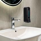 Urban Elegance ABS Wall Mounted Soap Shampoo Conditioner Handwash Gel Liquid Soap Sanitizer Dispenser for Bathroom Basin Kitchen Sinks (350 Ml, WHITE, Plastic)