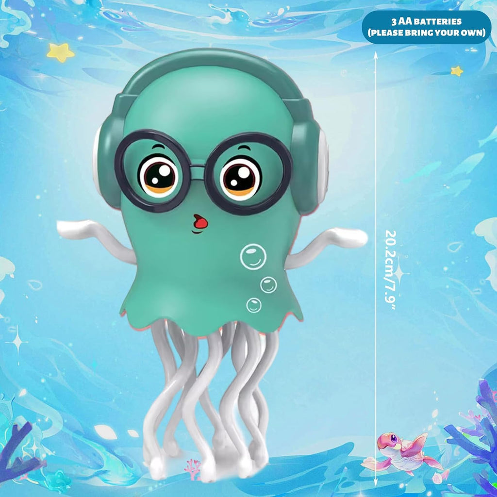 Storio Dancing Jellydancer Baby Toy | Crawling Infant Tummy Time Musical Toy | Magic Dancing Music Crawling Toy | Interactive Sensory Fidget Toy for Kids Boys & Girls 3–8 Years | Birthday Gift