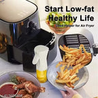 Advanced 200ml Glass Bottle Oil Sprayer for Cooking, Salads, BBQs, Baking, Frying and Air Fryer.