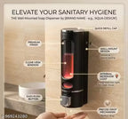 Wall Mounted Liquid Soap Dispenser for Bathroom & Kitchen | Refillable Hand Wash Shampoo Lotion Holder | Single Chamber Manual Pump Dispenser